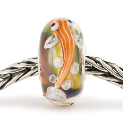 Orange Energy Fish Bead