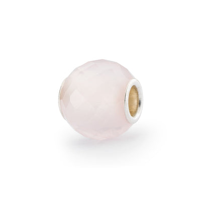 Round Rose Quartz Facet Bead