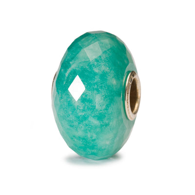 Amazonite Silver Bangle