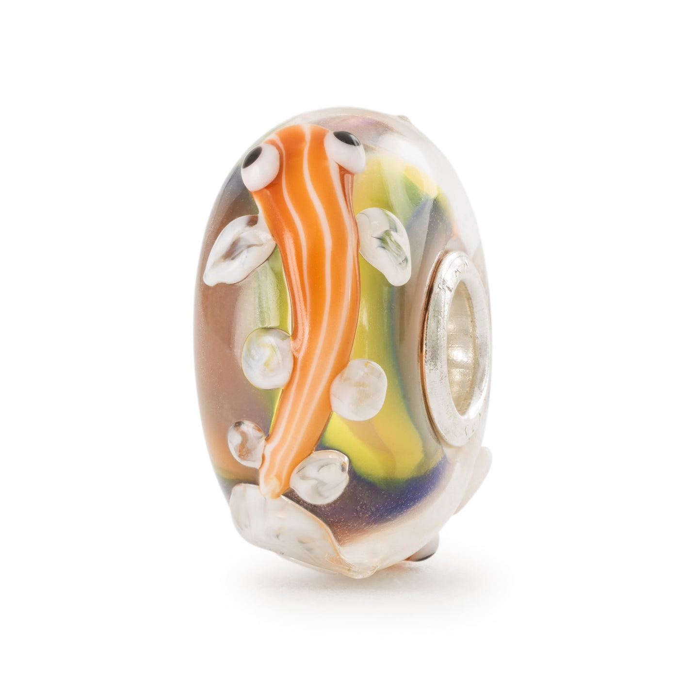 Orange Energy Fish Bead