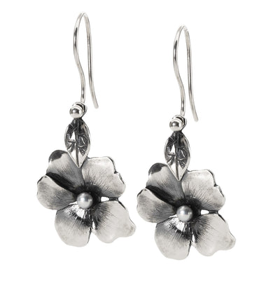 Flower Freedom Earrings with Silver Earring Hooks